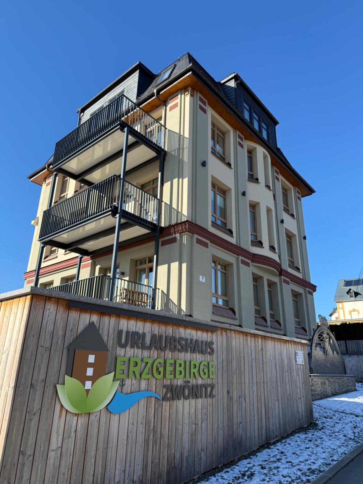 Urlaubshaus-Erzgebirge Zwönitz Exterior foto